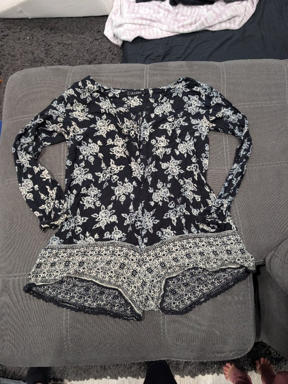 Volcom medium romper